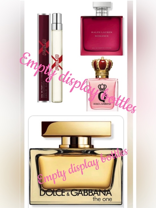 Dolce & Gabbana Other - Empty D&G The One, Q by D&G, Ralph Lauren Romance,Polo Red Extreme,$506 Value